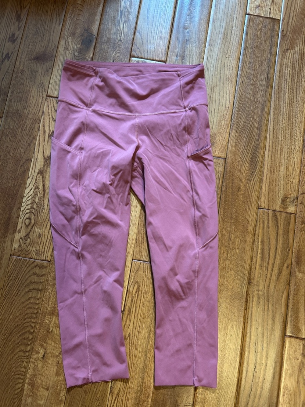lululemon athletica Mauve/Pink High-Rise Pocket Leggings